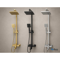 Душевой смеситель MyGuess Sanitary 19014-16/70/71 латунный (золотой, чёрный, хром)